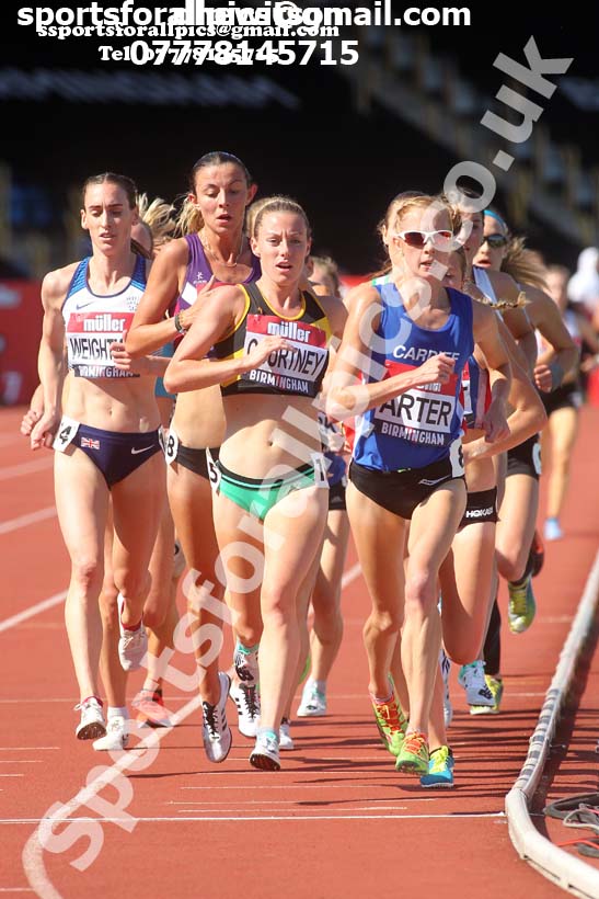 Womens 5000 metres, 2019 Muller British Championships, Alexander Stadium, Birmingham. Photo: David T. Hewitson/Sports for All Pics